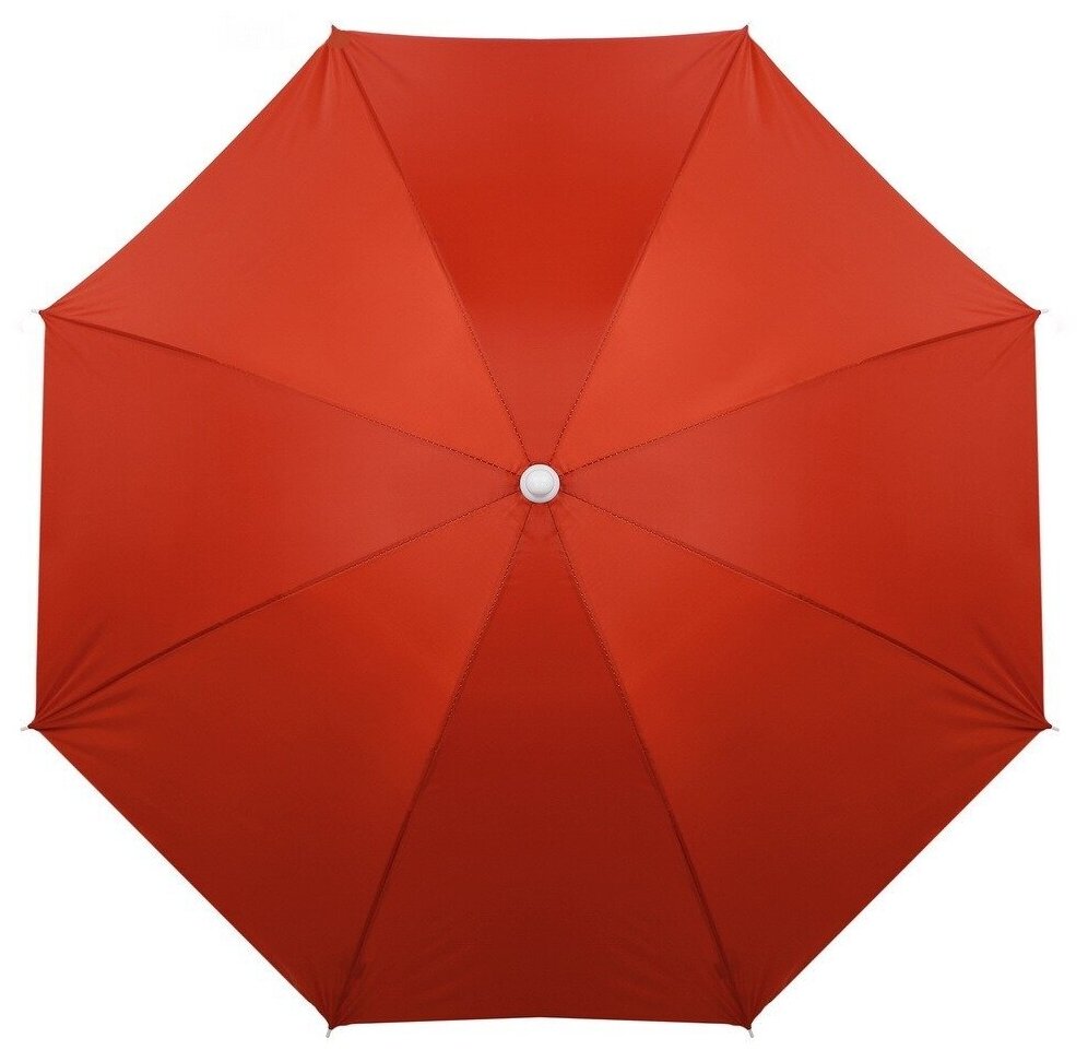 Зонт пляжный - Классик, цвет микс, 180 см - фотография № 4