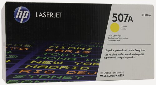 Изображение товара Картридж HP CE402A(507A) для HP Color LaserJet M551/ MFP M575, 6000 стр, желтый, оригинальный