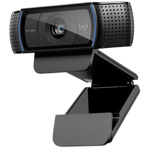 Вeб-камера Logitech Webcam C920e, черный (960-001252)