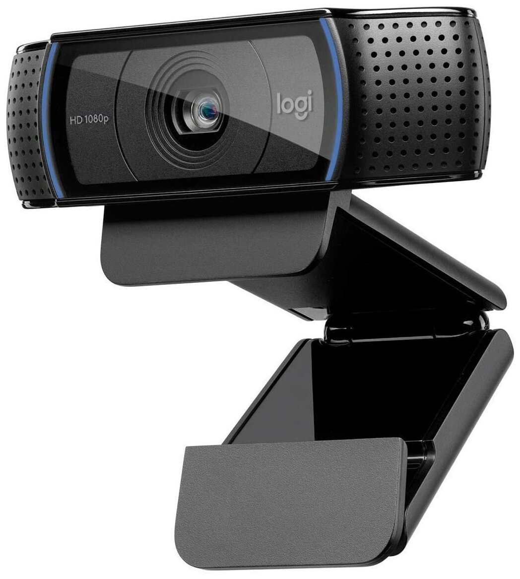 Вeб-камера Logitech Webcam C920e, черный (960-001252)