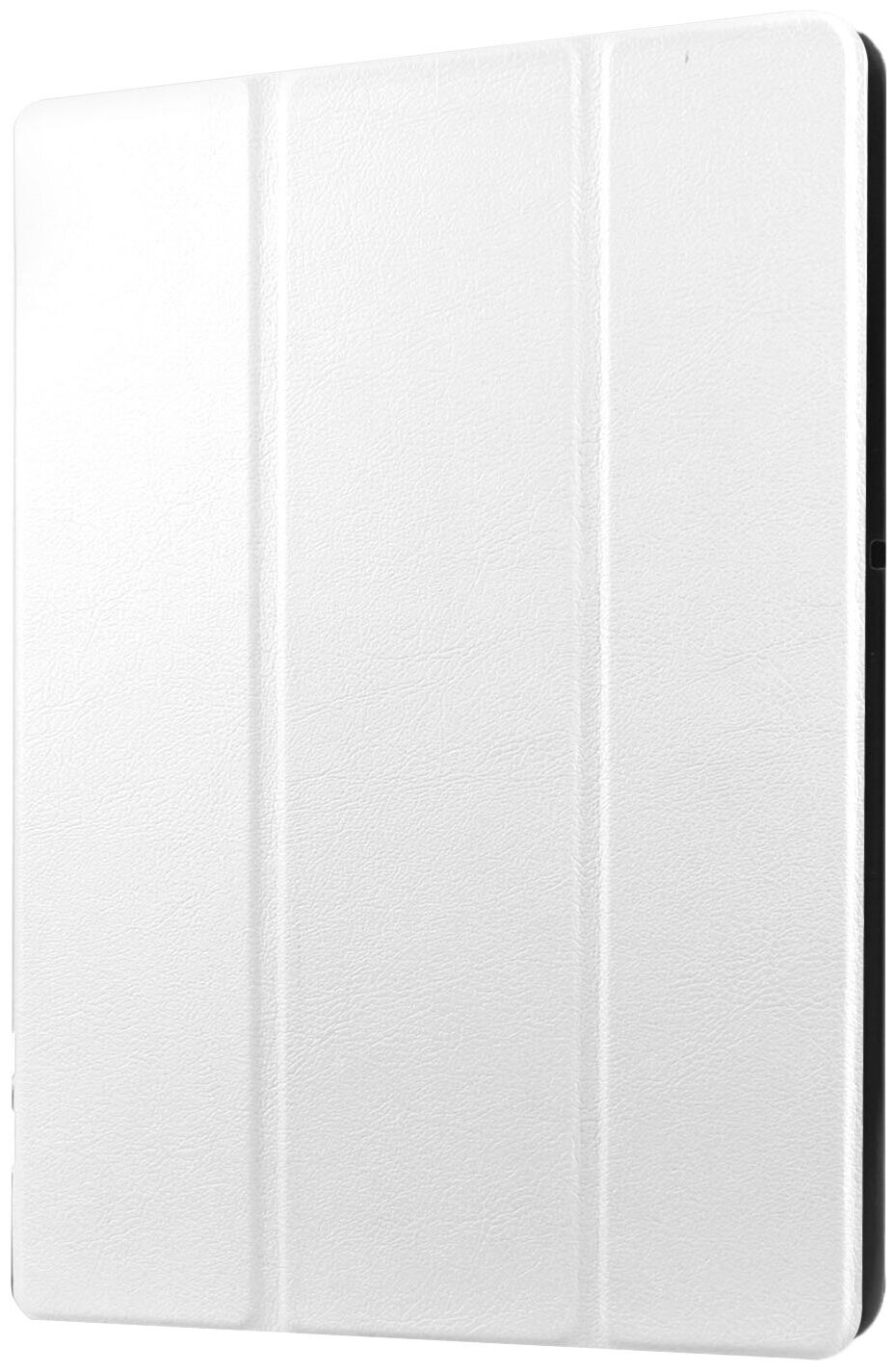 Чехол-обложка MyPads для Apple iPad Pro 11.0 (2018) тонкий умный кожаный на пластиковой основе с трансформацией в подставку белый
