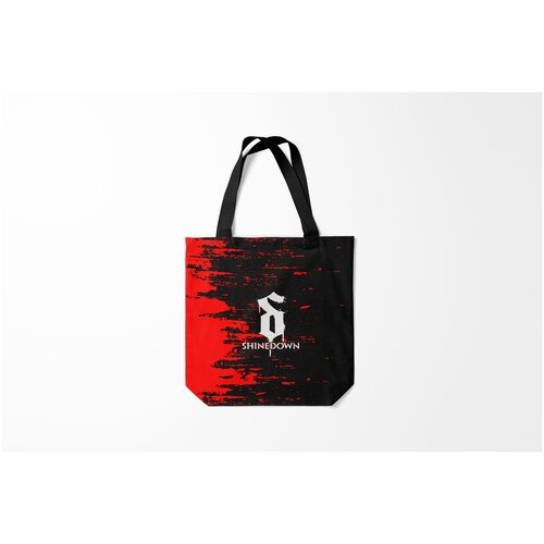 фото Сумка-шоппер / 40х40 см / рок / shinedown burnettie