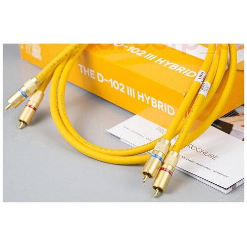 Кабель аудио 2xRCA - 2xRCA Van Den Hul D-102 III Hybrid (3T) RCA 1.5m