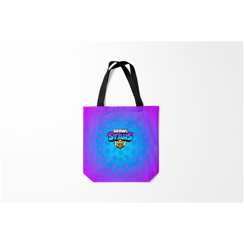 фото Сумка-шоппер / 40х40 см / геймерам / brawl stars burnettie