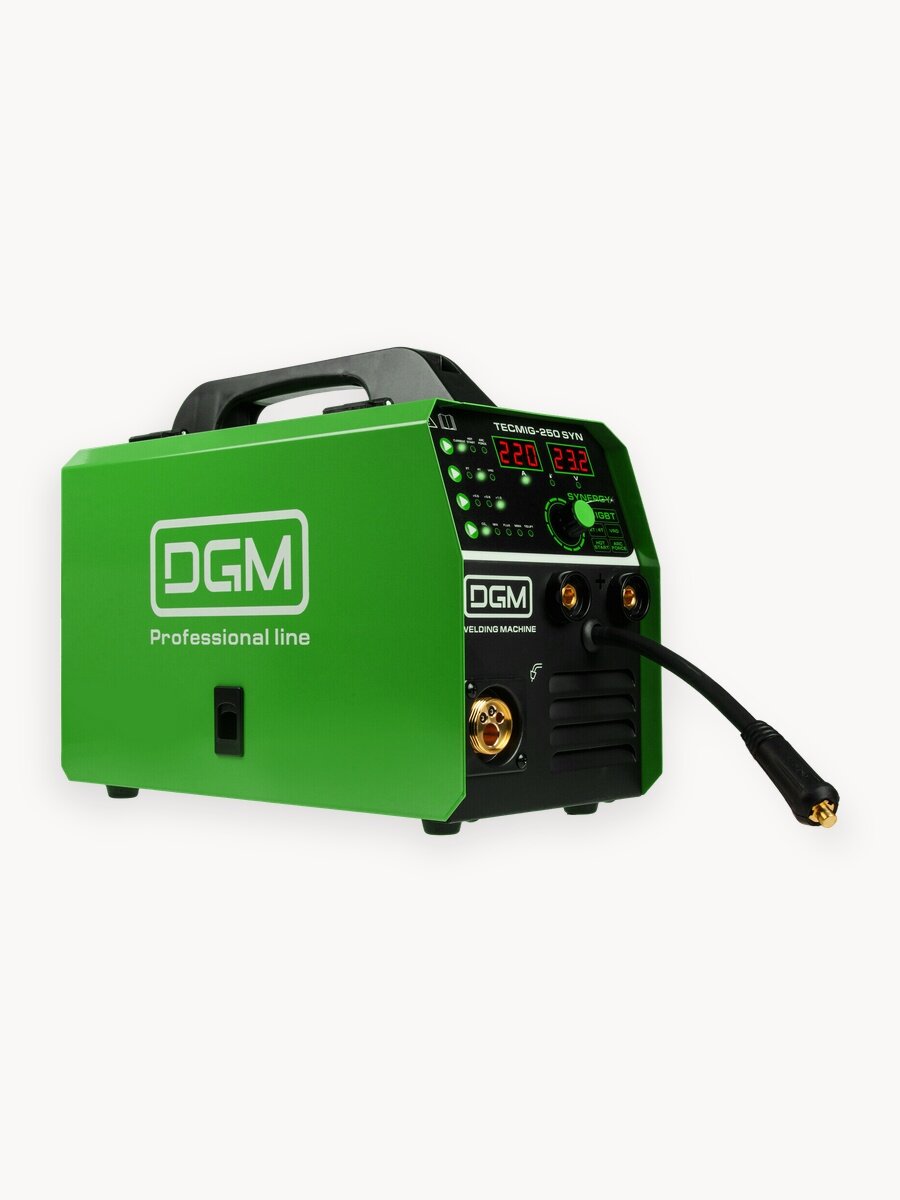 Полуавтомат сварочный DGM TECMIG-250 SYN 3 режима сварки (DG5822-7)