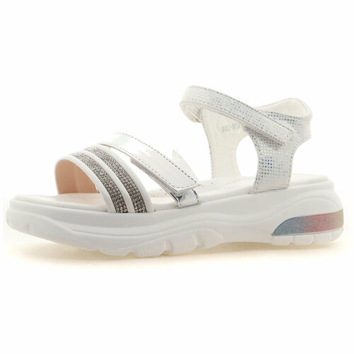 Босоножки Кумир, анатомическая стелька, размер 34, белый