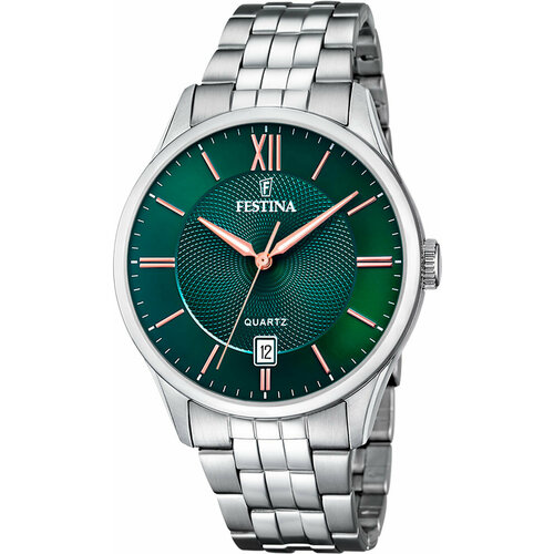 Наручные часы FESTINA, серебряный наручные часы festina серебряный