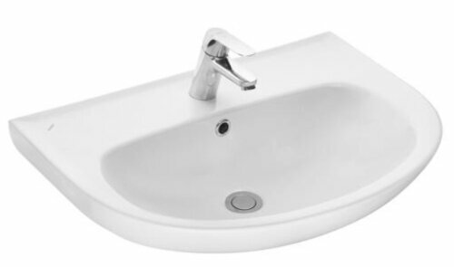 фото Раковина подвесная Santeri Прайм-65 660х480х142 с переливом, белая (1.3117.6. S00.11B.0)