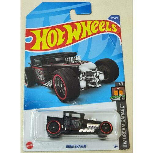 Hot Wheels Машинка базовой коллекции BONE SHAKER C4982/HCV43 hot wheels машинка базовой коллекции lucid air серебристая c4982 hct24