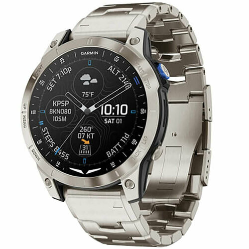 Смарт-часы Garmin D2 Mach 1 Titanium band 19998000₽