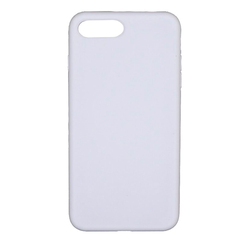 Чехол-накладка для iPhone 7 Plus/8 Plus, Silicon Case, без лого, белый