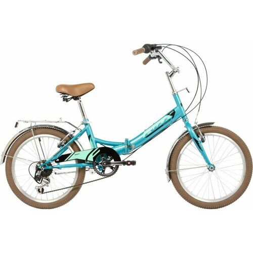 Складной велосипед Foxx Shift 20 sp, зелёный, 20SFV. SHIFT. GN4 велосипед foxx 14 f синий защита а тип коротк