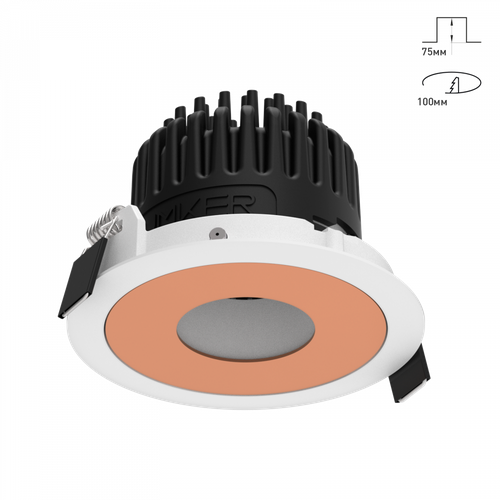 Светильник SWG Combo 20 Magnet с Медной Накладкой Power 10Вт Белый Пружинный СВГ 8877₽