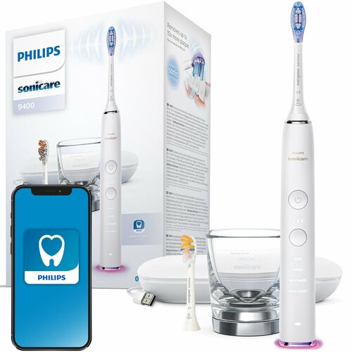 Электрическая зубная щетка PHILIPS Sonicare DiamondClean Seria 9000 HX991788 3589000₽
