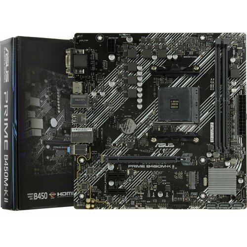 Материнская плата Asus PRIME B450M-K II 1040000₽