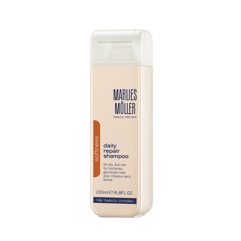Marlies Moller Softness Ежедневный восстанавливающий обогащенный шампунь для волос 200 мл