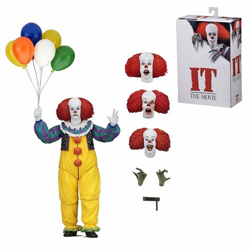 Фигурка Оно Пеннивайз / IT 1990 Pennywise (18см) фигурка reaction it pennywise – clown 9 см