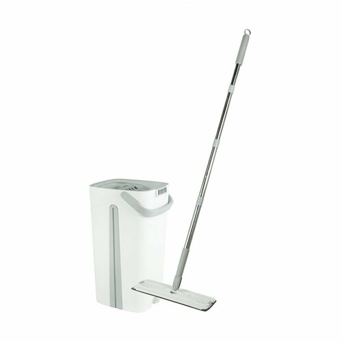 Комплект для уборки Doм-Doм, швабра, ведро с отжимом, 8 л