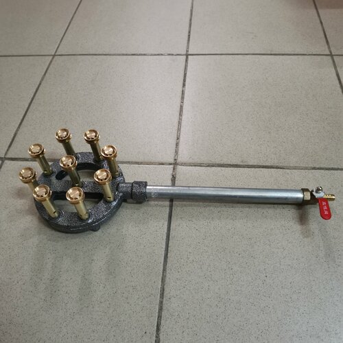 Газовая горелка 22 кВт для казана и wok 04 9 сопел 3900₽