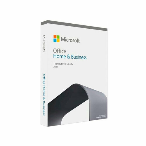 Microsoft Office Home and Business 2021 English Medialess T5D-03511 t5d 03484 office home and business 2021 all lng pk lic online central eastern euro only dw