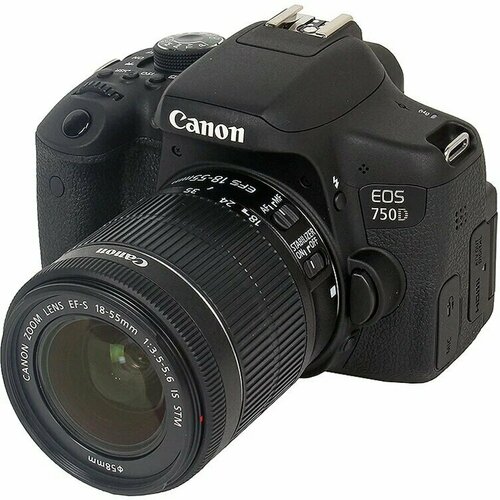 Фотоаппарат Canon 750D kit 18-55 STM черный 5390000₽