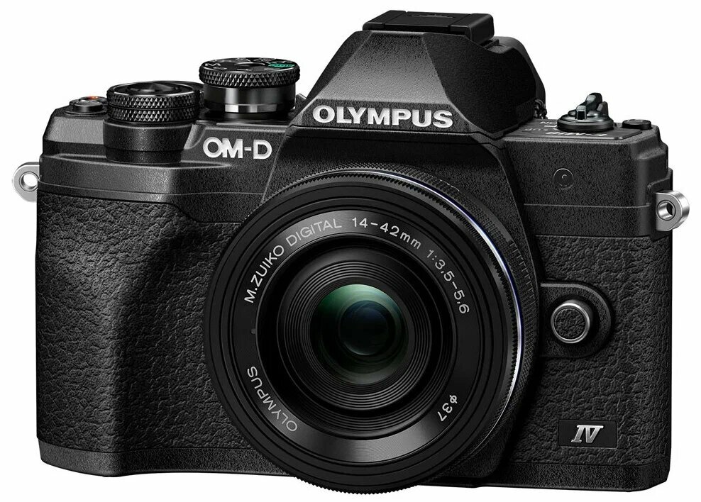 Фотоаппарат OLYMPUS OM-D E-M 10 MARK IV KIT 14-42 BLACK, черный