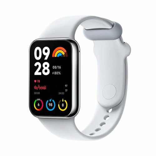 Фитнес браслет Xiaomi Mi Band 8 Pro White Белый EU 7175₽