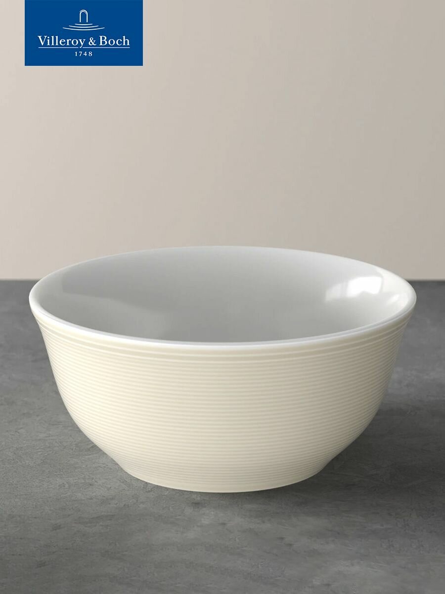 фото Салатник фарфоровый, 750 мл, Color Loop Natural, like.