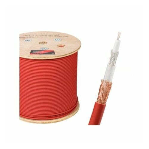 Кабель коаксиальный в нарезку Novacord TRIAX 11 FRNC-C, 1 м