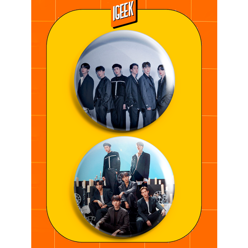 Набор магнитов Monsta X 58мм 317₽