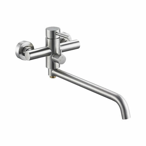 Смеситель для ванны G.Lauf ZAP7-A090, нержавеющая сталь