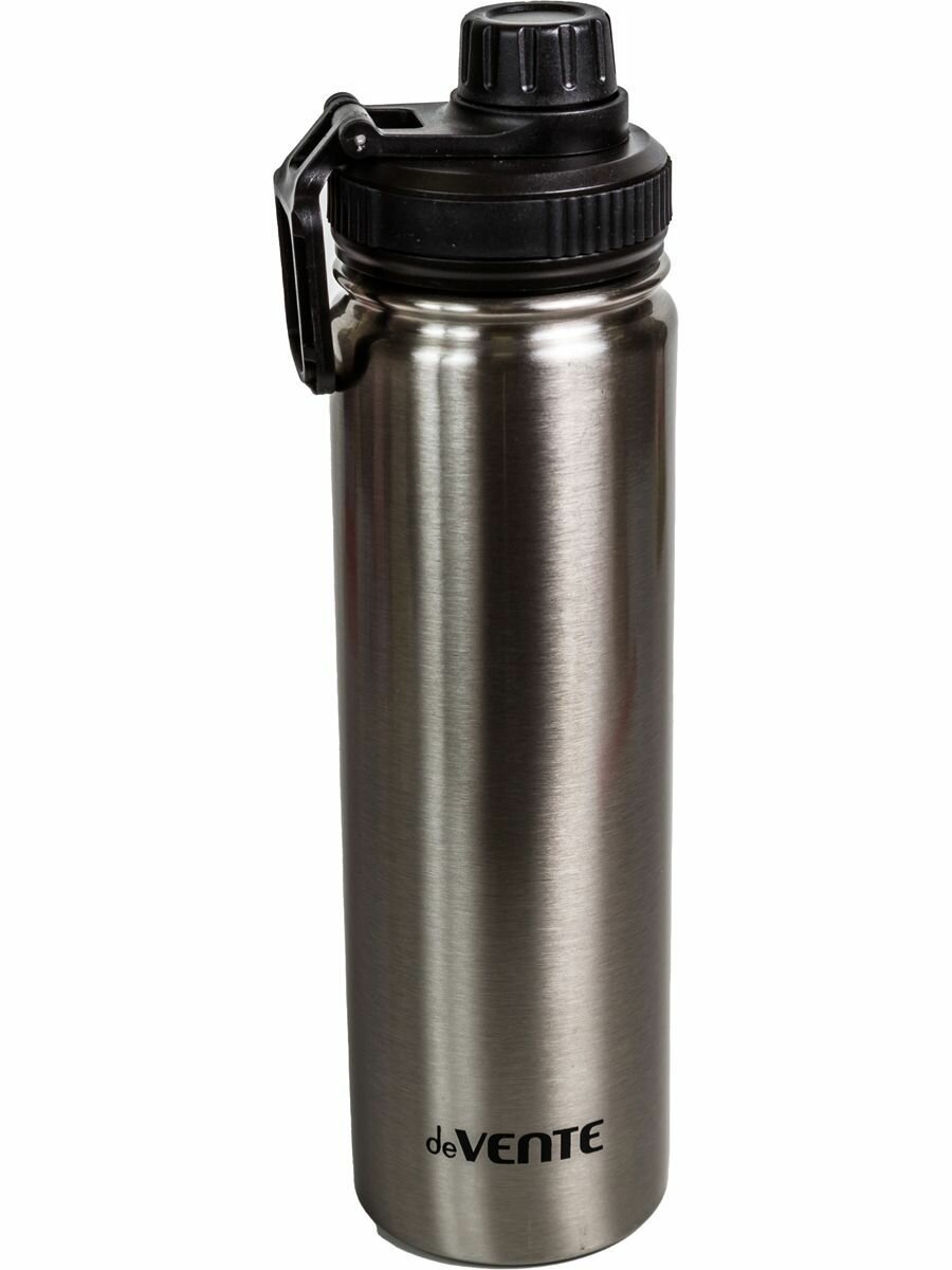 фото Стальная спортивная бутылка-термос для воды, чая, кофе