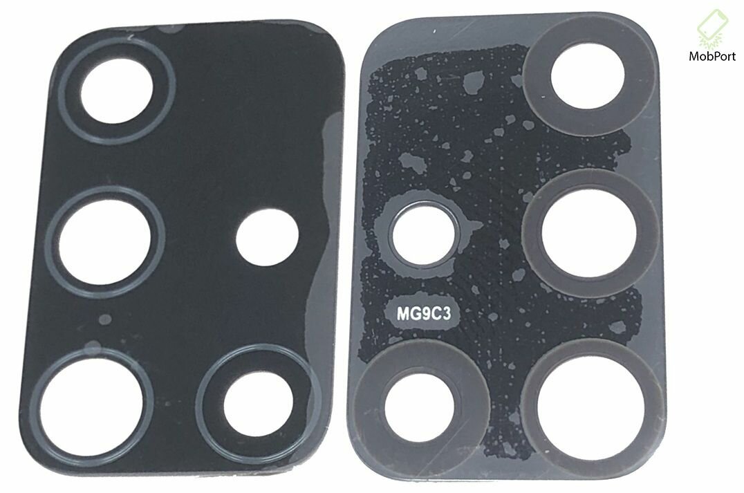 Стекло камеры, для Samsung Galaxy A71, чёрное, чёрное матовое, прозрачное