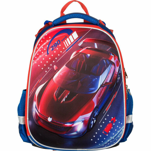 Ранец 3D Car, 2 отд, эргоном. Спинка