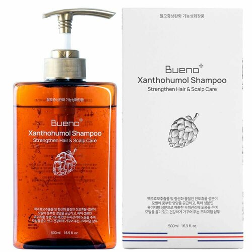 Шампунь с хмелем от выпадения волос Bueno Xanthohumol Shampoo 500 мл 2250₽