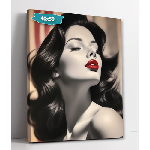 Интерьерная картина 40х50 Девушка 899₽