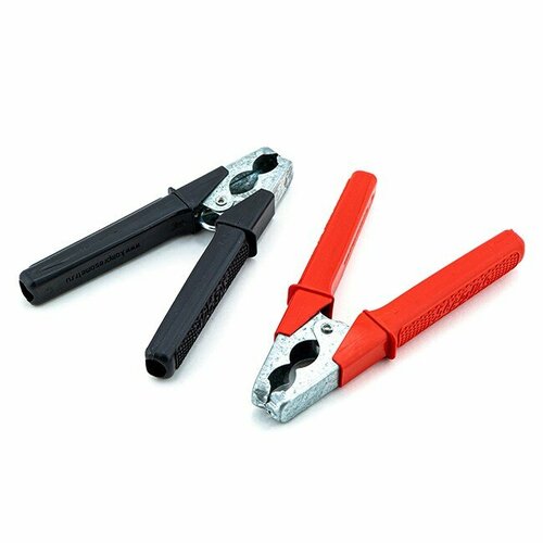 Клемма-зажим крокодил для старт проводов к-т 2 шт ТОП авто 445₽