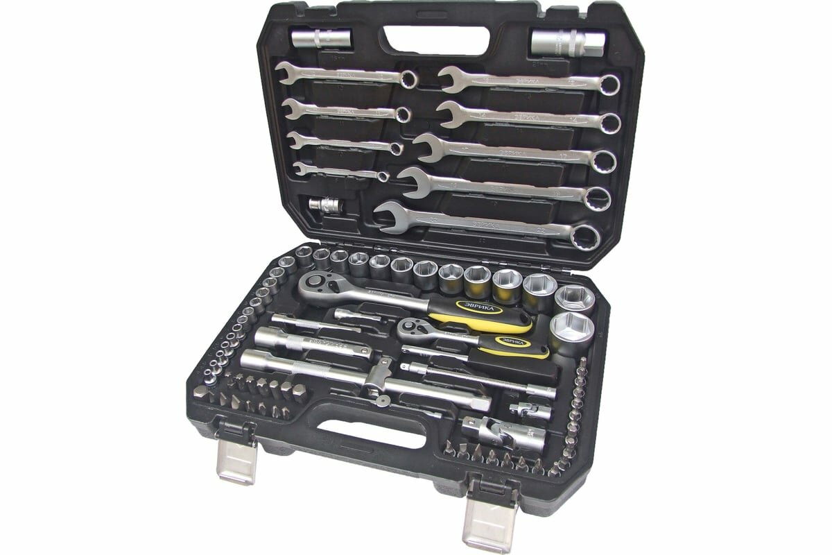 Эврика Набор инструмента 1 4" 1 2"DR 6-гранный 82 предмета ER-80082 575563