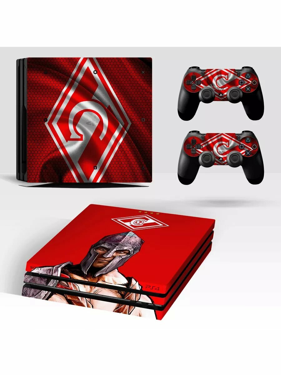 Наклейка защитная для игровой приставки PlayStation 4 PRO