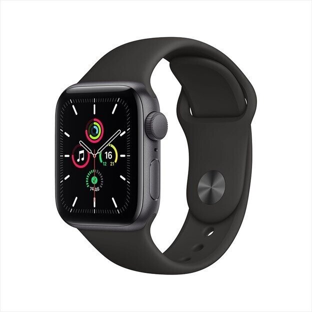 Смарт-часы Apple Watch Series SE2 44mm Midnight Aluminum Case with Black Sport Band (черный)
