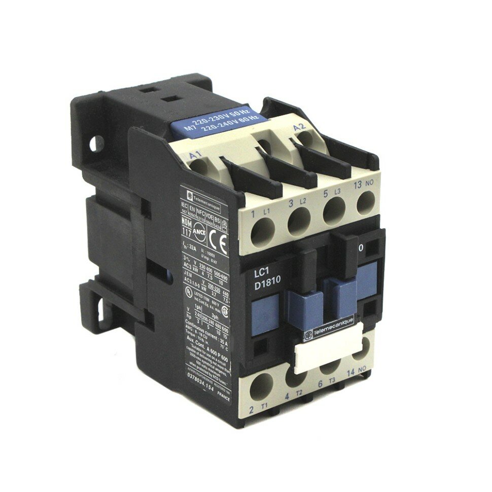 Telemecanique LC1D2510P7 Контактор (Катушка 230V 50/60Гц)