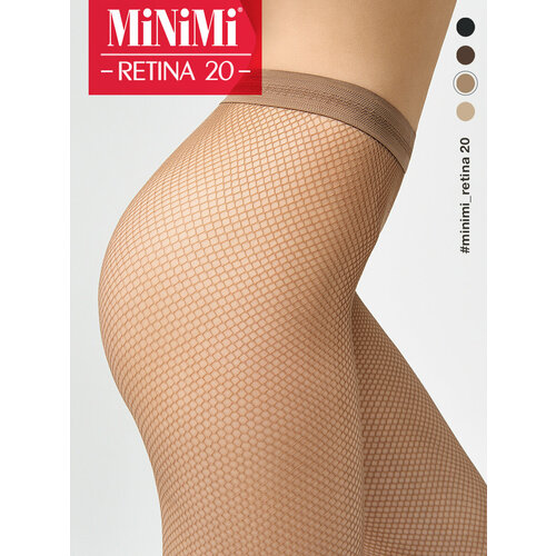 фото Колготки minimi retina, 20 den, размер 4-5, daino