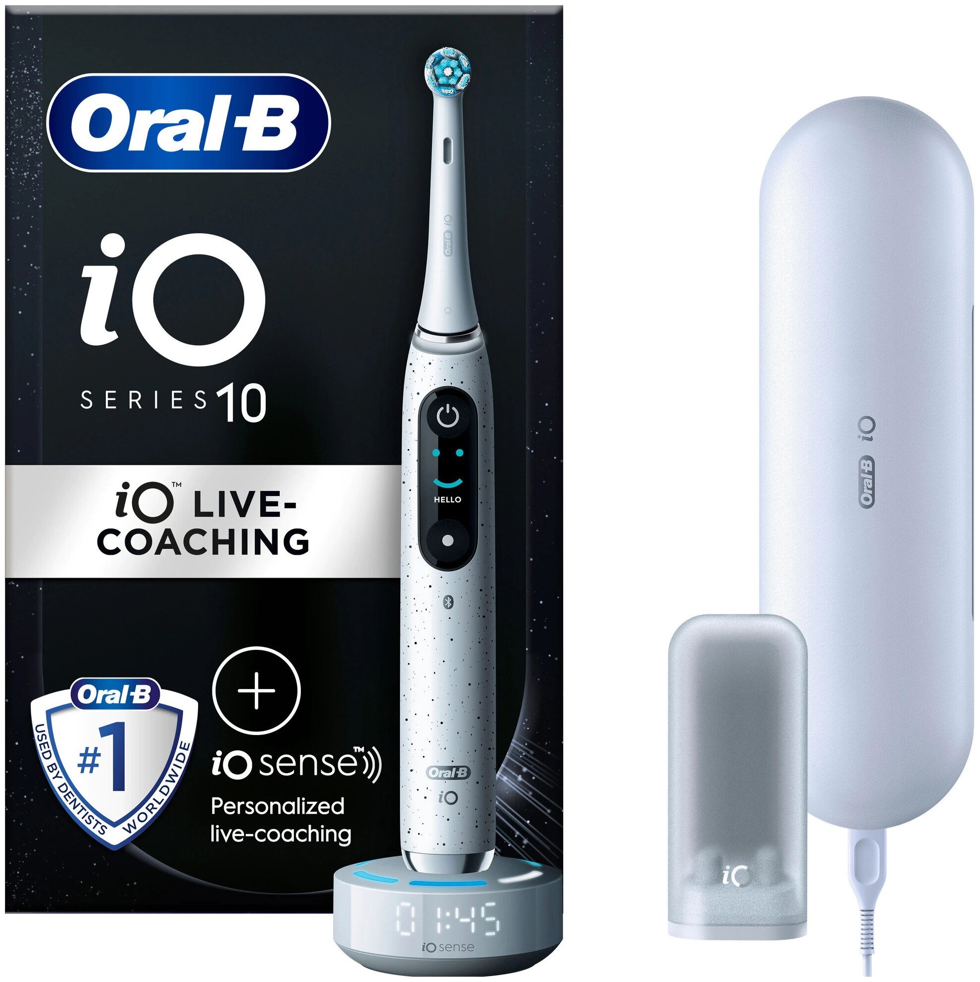 Электрическая зубная щетка Oral-b IO10 Stardust White 4210201434658 .