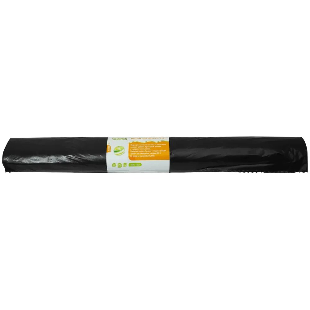 Мешок для мусора Guppy 240 л x 10 шт 60 мкм 85x125 см 9060240