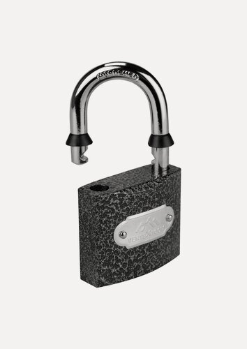 Изображение товара Замок навесной VertexTools, чугун, 3 ключа, влагостойкий, черный