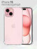 Защитный чехол на iPhone 15 противоударный / прозрачный / с защит...