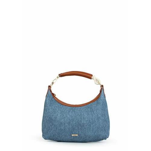 Сумка хобо Rieker фактура гладкая синий 8390₽