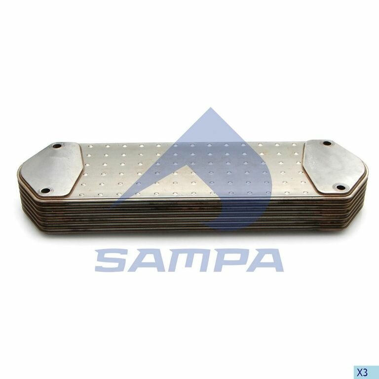 Радиатор масляный для Скания арт 041462 SAMPA