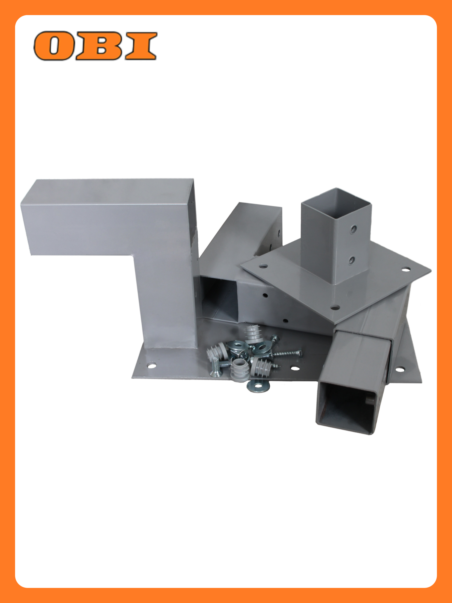 Верхний/нижний модульный элемент Лесенка 160x260x450 мм металл