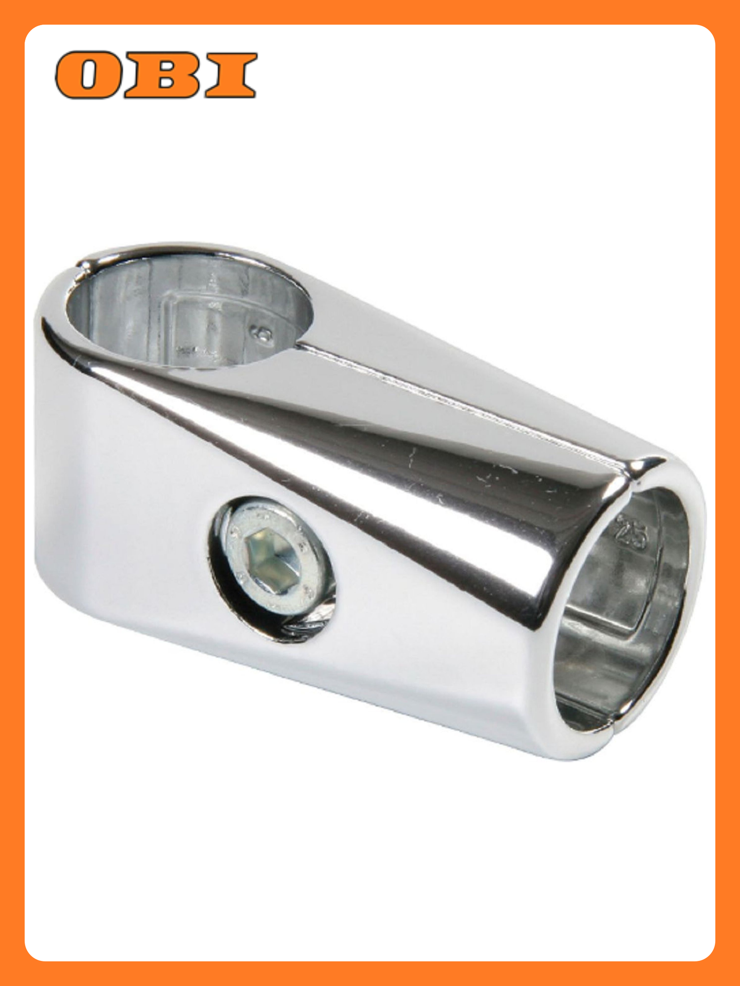 Соединитель Tech-KREP для 2-х труб Т-образный хром